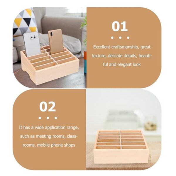 Multifunctional Storage Box 12 Grid - Image 3