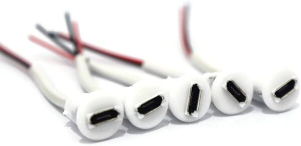 Micro USB V8 Kit Multipurpose (White) {V8 Speaker Wire} - Image 2