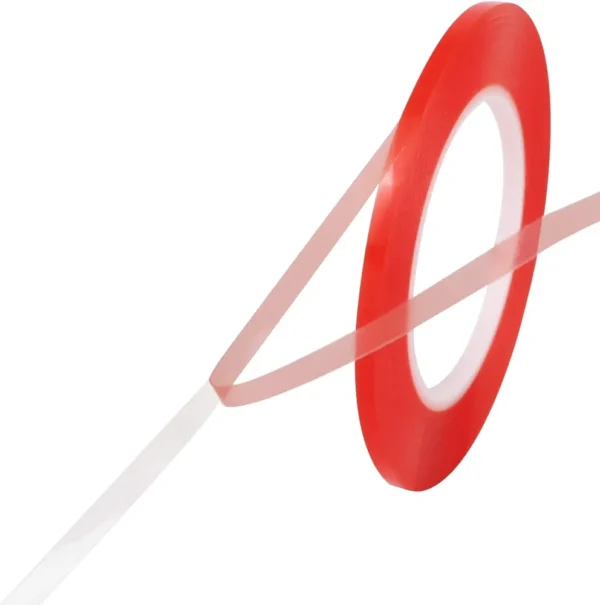 RED DOUBLE SIDED TAPE 3MM