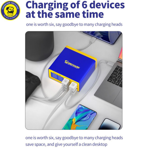 MECHANIC ICHARGE 6M USB SMART LIGHTNING CHARGER WITH QC 3.0 PORT - 40W - Image 3