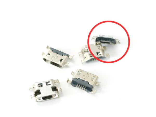 A708 Charging Jack 100% Og (Metal Strip Inside)