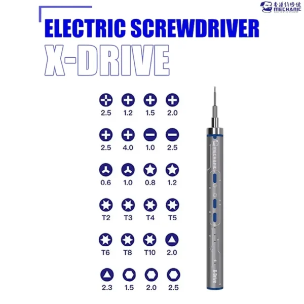 Mechanic X-Drive Electronic Screwdriver