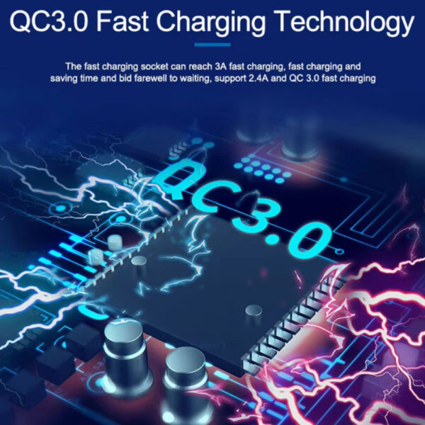 SUNSHINE SS-304Q 6 PORT USB SMART LIGHTNING CHARGER - Image 4