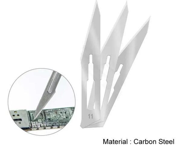 11 No. Repair Blade Carbon Steel Sharp Blade 100Pcs/Box