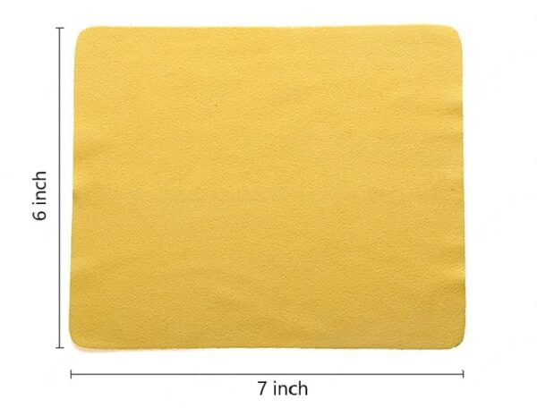Premium Microfiber Cleaning/Polishing Cloth for Mobile Screen, Camera Lenses, Tablets, Monitors, Sunglasses and Other Glass Materials (Multi-Color) - 6 x 7 Inches {Pack of 10 Pcs}