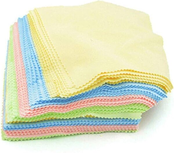 Multi-Colour Cleaning Cloth {Color Cloth 100 Pcs} - Image 3