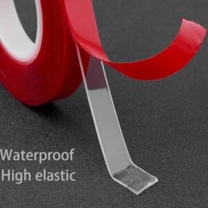 RED DOUBLE SIDED TAPE 3MM