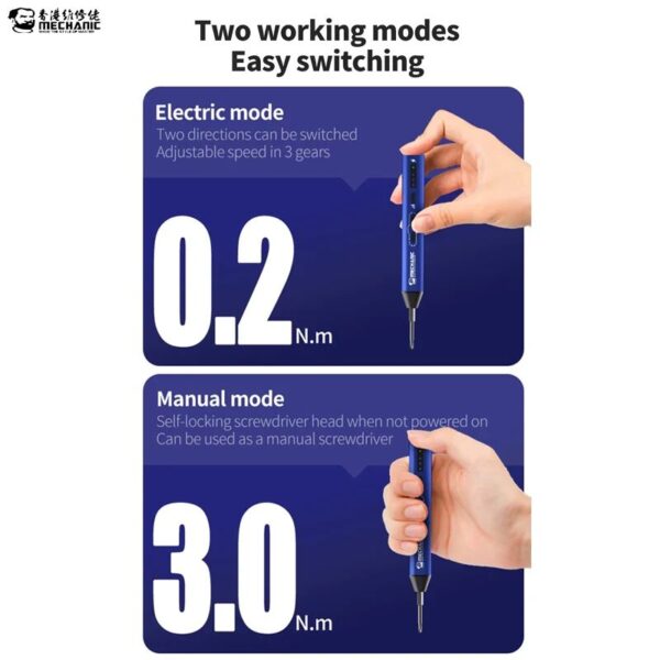 Mechanic ES240 24 in 1 Manual / Electric 2in1 Screwdriver Set - Image 3