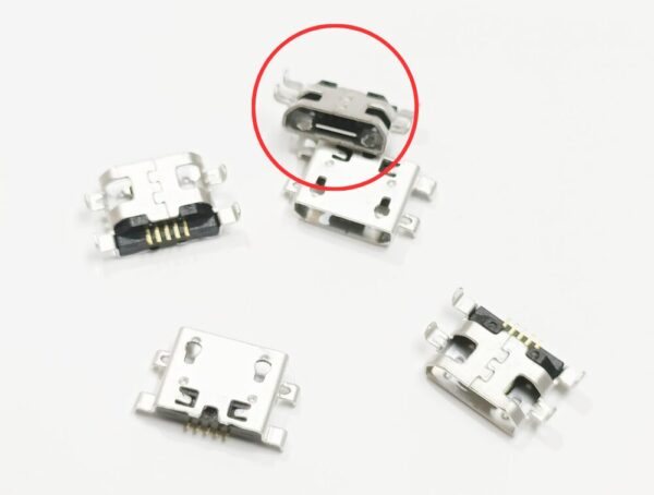 Mi Note 4 Charging Jack 100% Og (Metal Strip Inside)