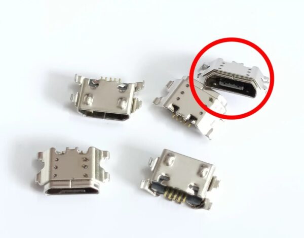 Mi 9A Charging Jack 100% Og (Metal Strip Inside)