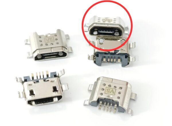 Vivo Y91 Charging Jack 100% Og (Metal Strip Inside)