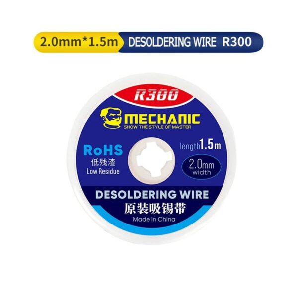 MECHANIC R300 COPPER DESOLDER WICK - 2015