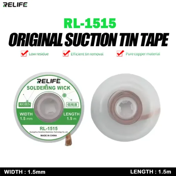 Relife RL-1515 Desoldering Wick
