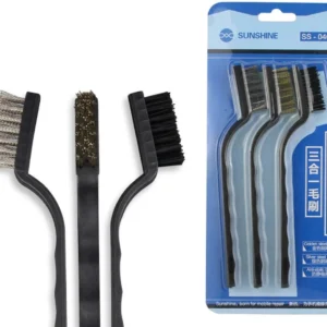 SUNSHINE SS-046 3IN1 BRUSH SET Strip Brush (Pack of 3)