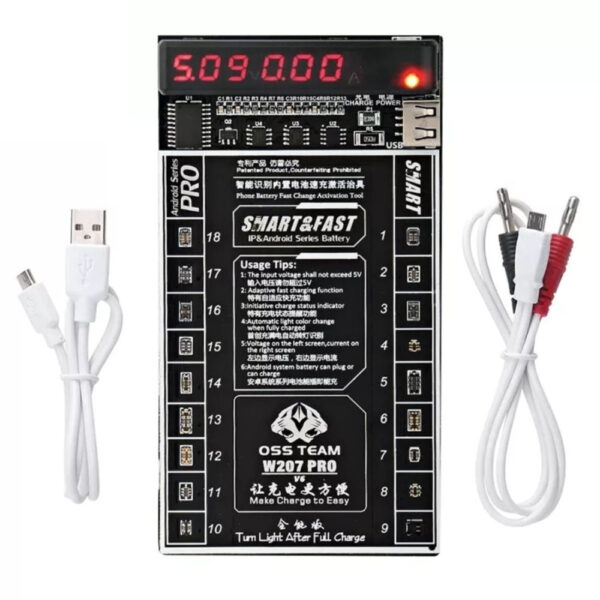 W207 Pro Battery Booster/Charger Oss Team - Image 4