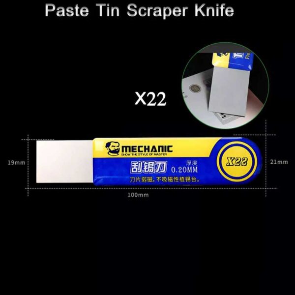 MECHANIC X22 HIGH TOUGHNESS TIN SCRAPER - Image 3