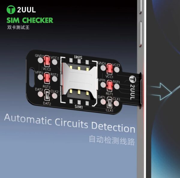2uul Sm01 Dual Sim Checker Test Board - Image 3