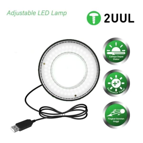 2UUL MS98 ADJUSTABLE LED MICROSCOPE LAMP - Image 3