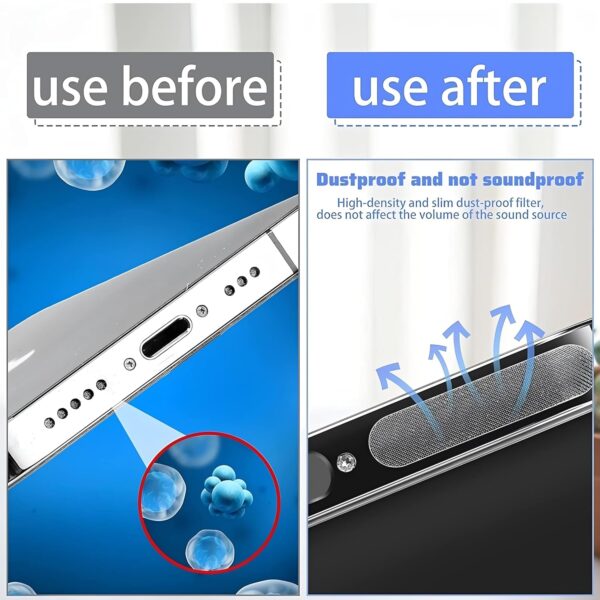 Mobile Speaker Dust Protector Net Sticker Jali - Image 2