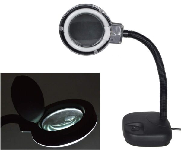 Led Magnifying Lamp Magnifier Desk