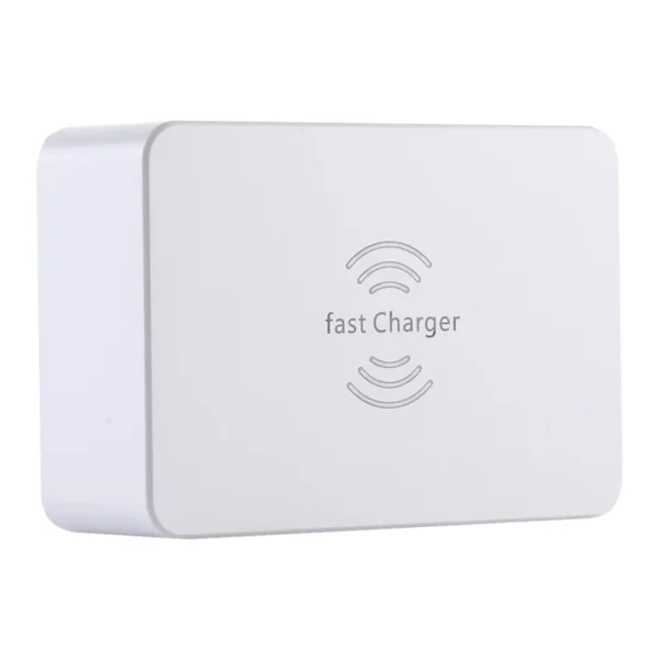 WLX-818F 6 in 1 10W QC3.0 Wireless Charging + USB-C / Type-C + 4 USB - Image 3
