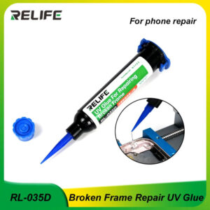RELIFE RL-035D UV GLUE FAST CURING STRONG ADHESION SUITABLE FOR MOBILE PHONE MIDDLE FRAME REPAIR