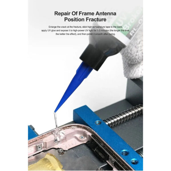 RELIFE RL-035D UV GLUE FAST CURING STRONG ADHESION SUITABLE FOR MOBILE PHONE MIDDLE FRAME REPAIR - Image 3