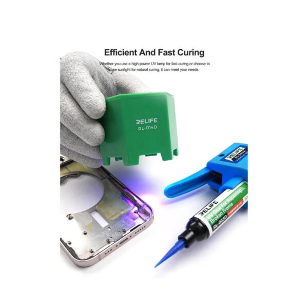 RELIFE RL-035D UV GLUE FAST CURING STRONG ADHESION SUITABLE FOR MOBILE PHONE MIDDLE FRAME REPAIR - Image 4