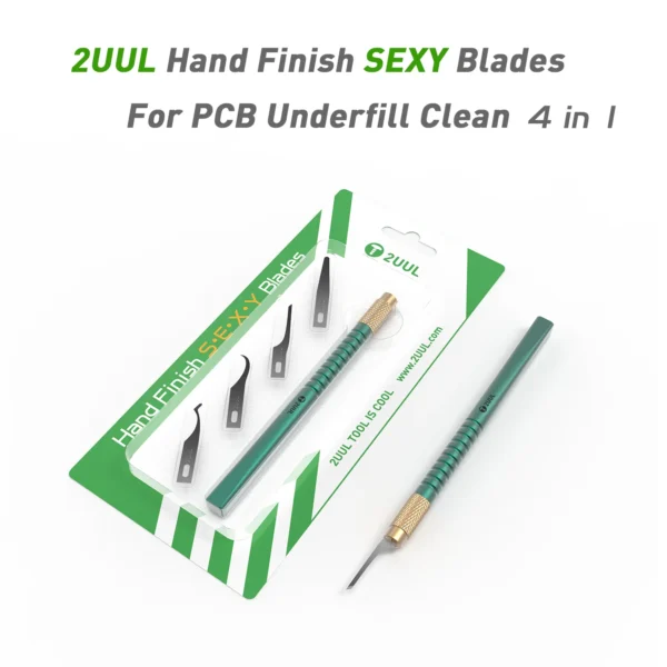 2UUL DA11 Hand Finish SEXY Blades Set for PCB Underfill Clean - Image 2