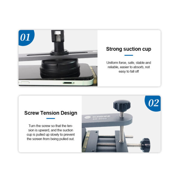 Pro Puller Heat Free LCD Screen Separator With Strong Suction Cup - Image 2
