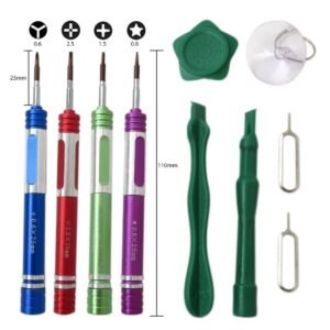 Multi-Color Repair Opening Tools Screwdriver Assembly Kit