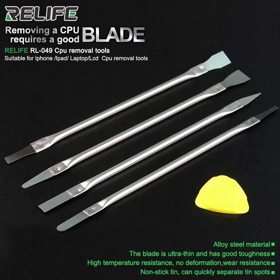 Relife RL-049 5 in 1 Chip CPU Cutter Disassembly Knife Tool Set - Image 2