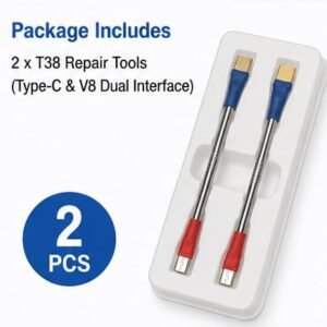 SQ T38 Charging Port Protector {V8 And C-TYPE} Pack of 2