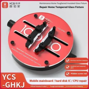 YCS GHKJ Toughened Glass Mobile PCB Holder IC STAND